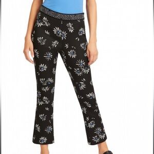 New Marc Cain Sports Daisy Print Pants Ankle